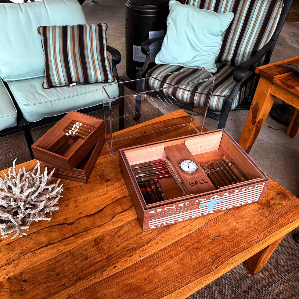 Thumbnail: 200 cigar count custom humidor