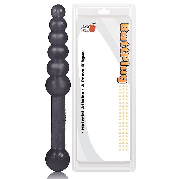 Plug Anal Angler na cor preto