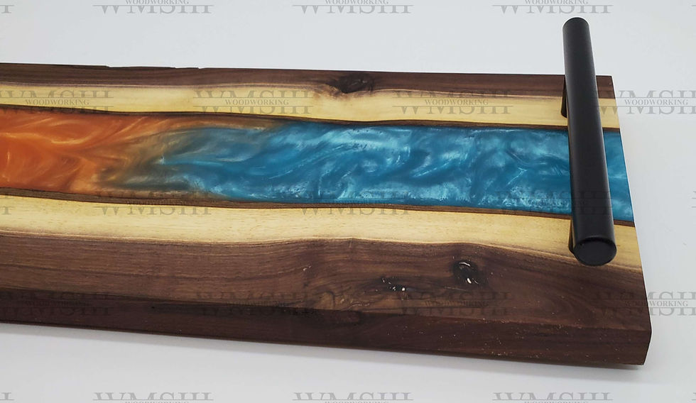 Thumbnail: Epoxy Resin Charcuterie Board - Multi Color