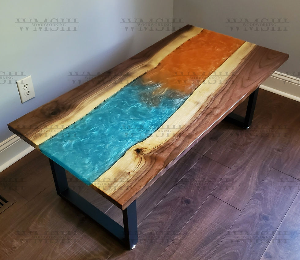 Thumbnail: Epoxy Resin Coffee Table