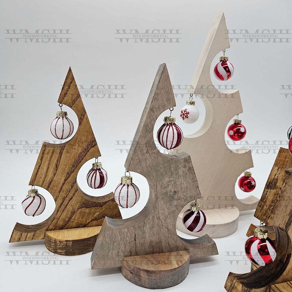 Thumbnail: Festive Wooden Christmas Trees