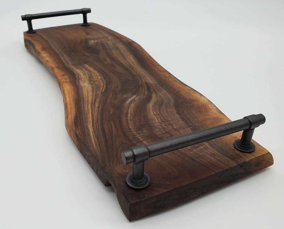 Thumbnail: Live-edge Charcuterie Board - Black Walnut