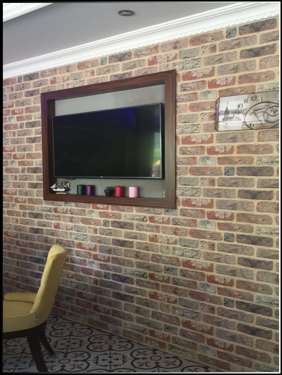 Thumbnail: DL190 3D Brick Effect Wall Panel Polystyrene Ceiling Panels
