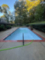 Pool Resurfaced with ecoFINISH in Blue Lagoon