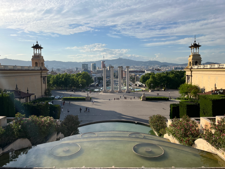 Gold Medal Views from Montjuic