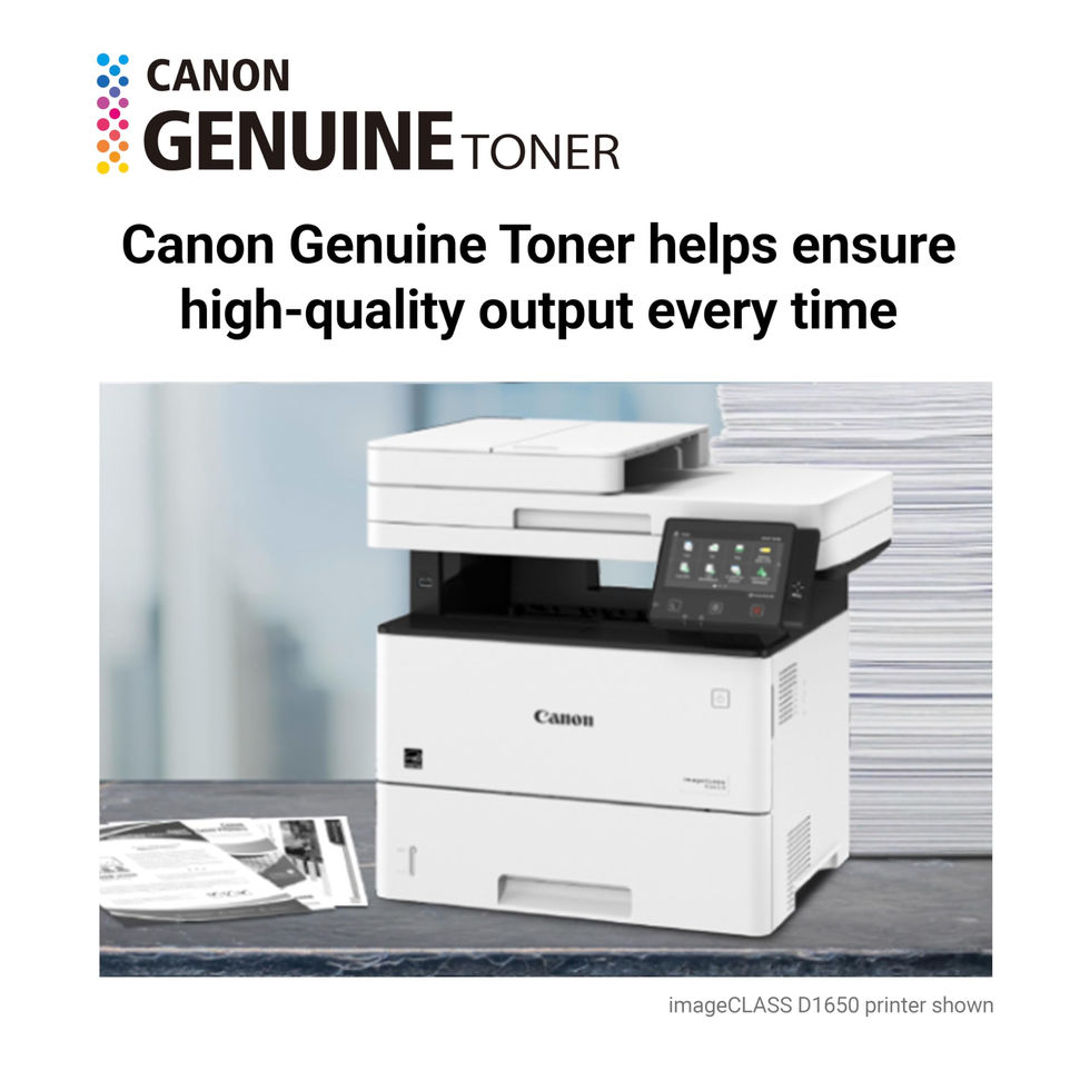 Canon Genuine 120 Black Toner Cartridge - product packaging detail