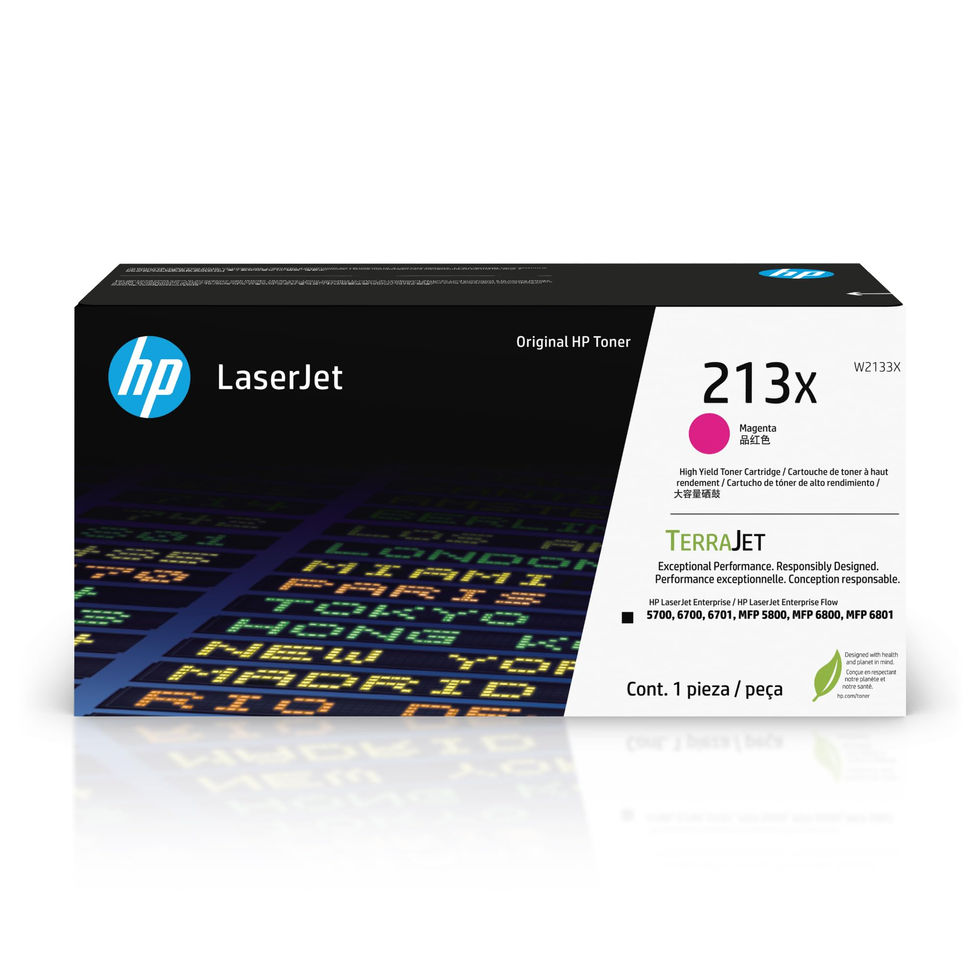 HP 213X High-Yield Magenta Original LaserJet Toner - main product image