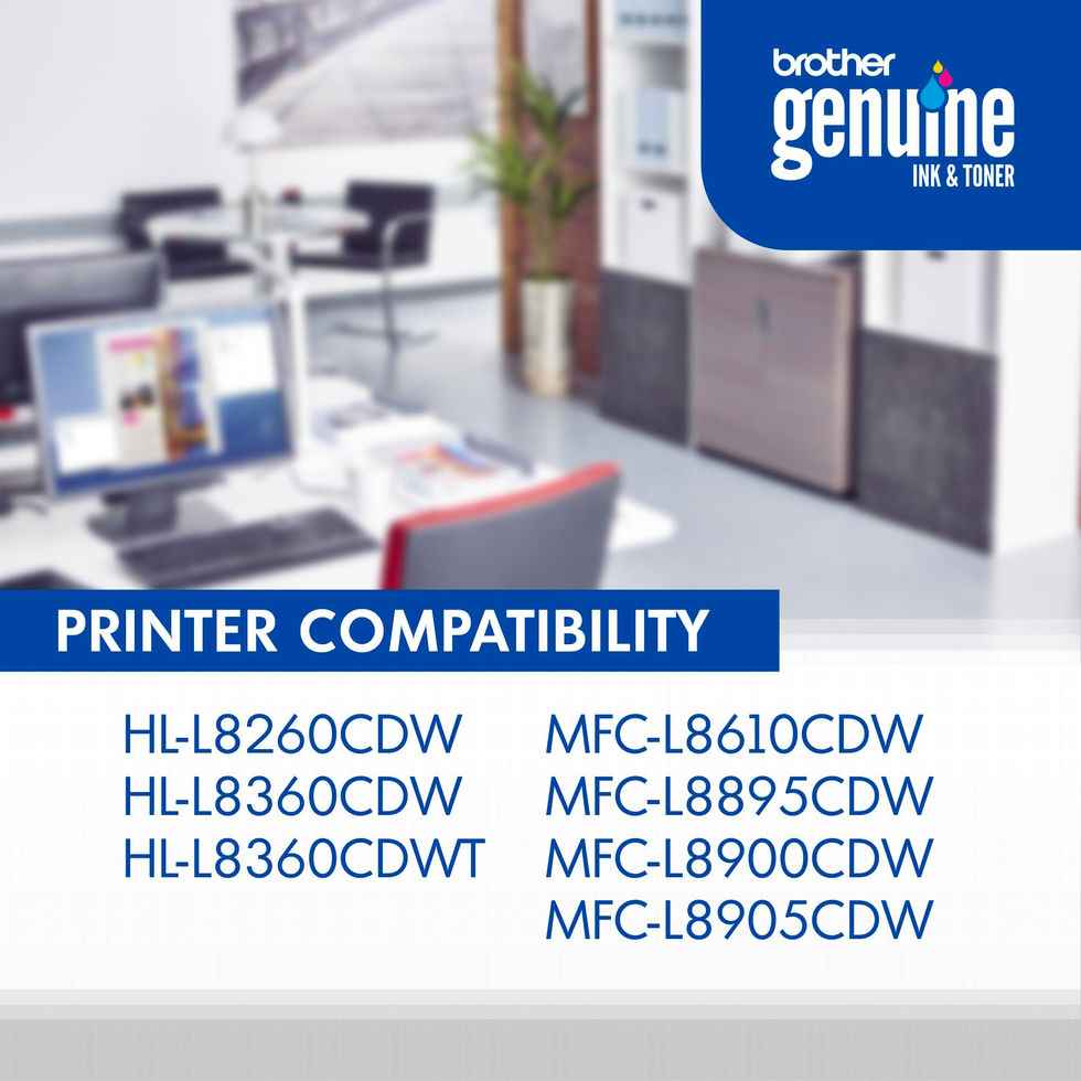 Brother Genuine High-Yield Toner Cartridge, TN433Y, TN433 - performance details