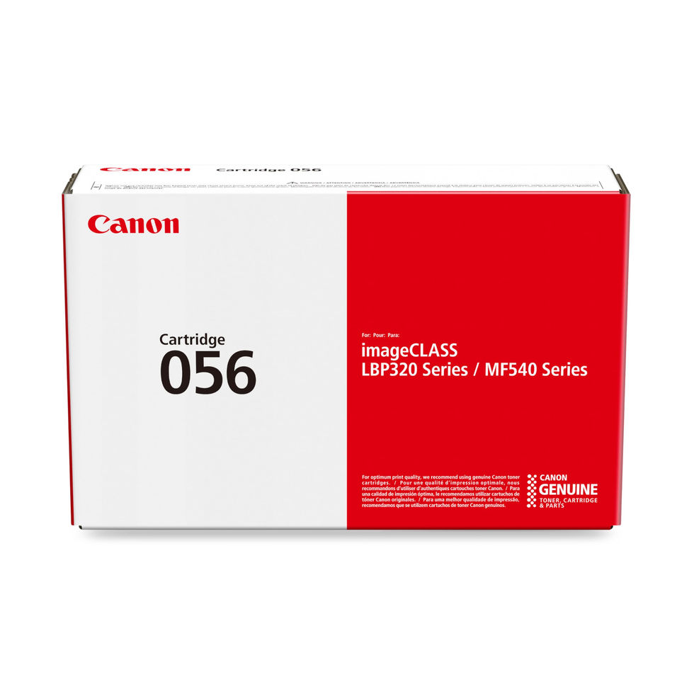 Canon Genuine 056 Black Toner Cartridge Compatible with - main product image