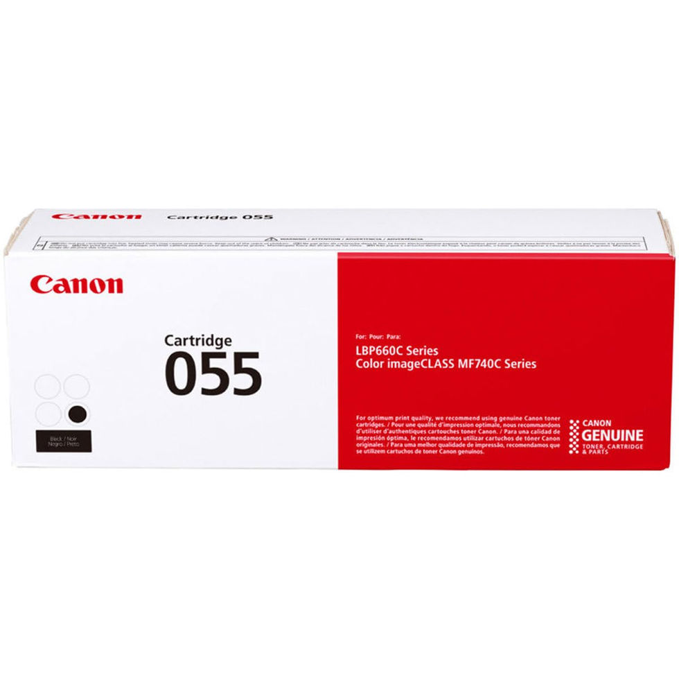 Canon CRG 055 Standard Capacity Toner Cartridge - product packaging detail
