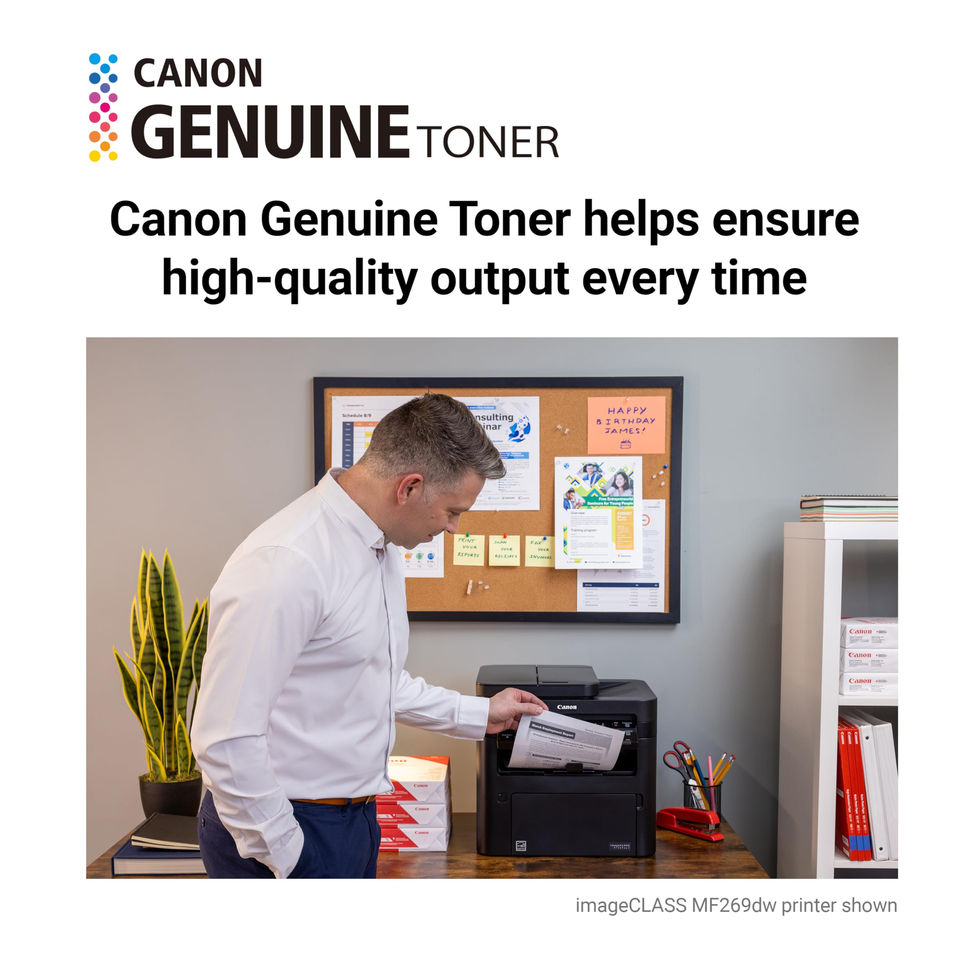 Canon Genuine 051 Black Toner Cartridge High Capacity - product packaging detail