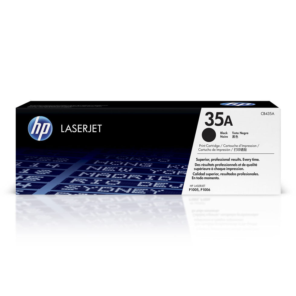 HP 35A Black Toner Cartridge - main product image