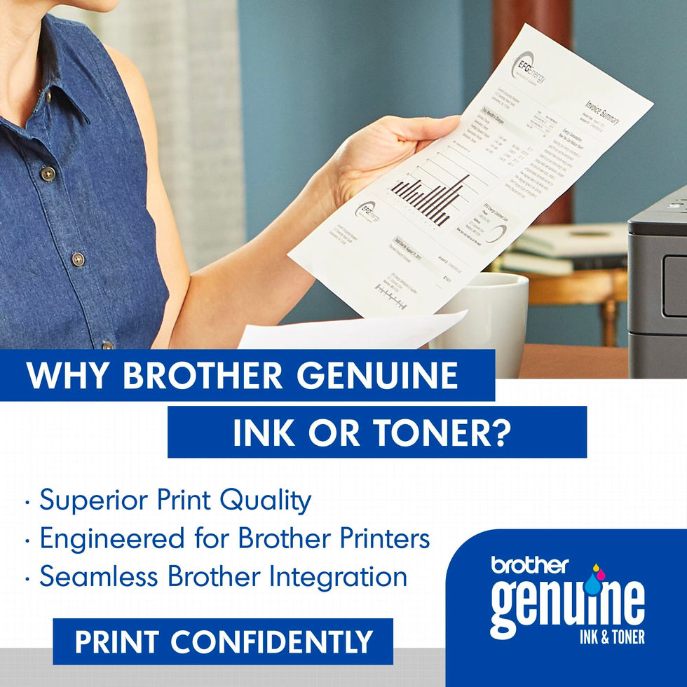 Brother TN7602PK Why Genuine Twin Pack Toner Compatibility Info
