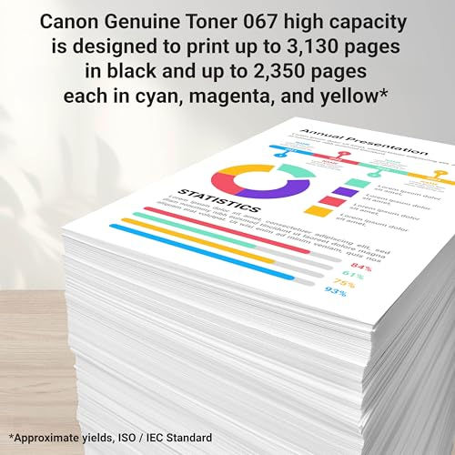 Canon Genuine 067 Black Toner Cartridge High Capacity - alternate product view