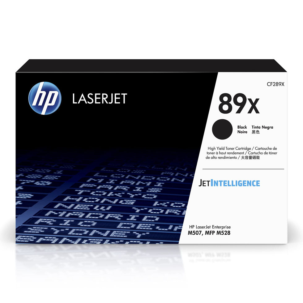 HP 89X Black High-Yield Toner Cartridge - main product image