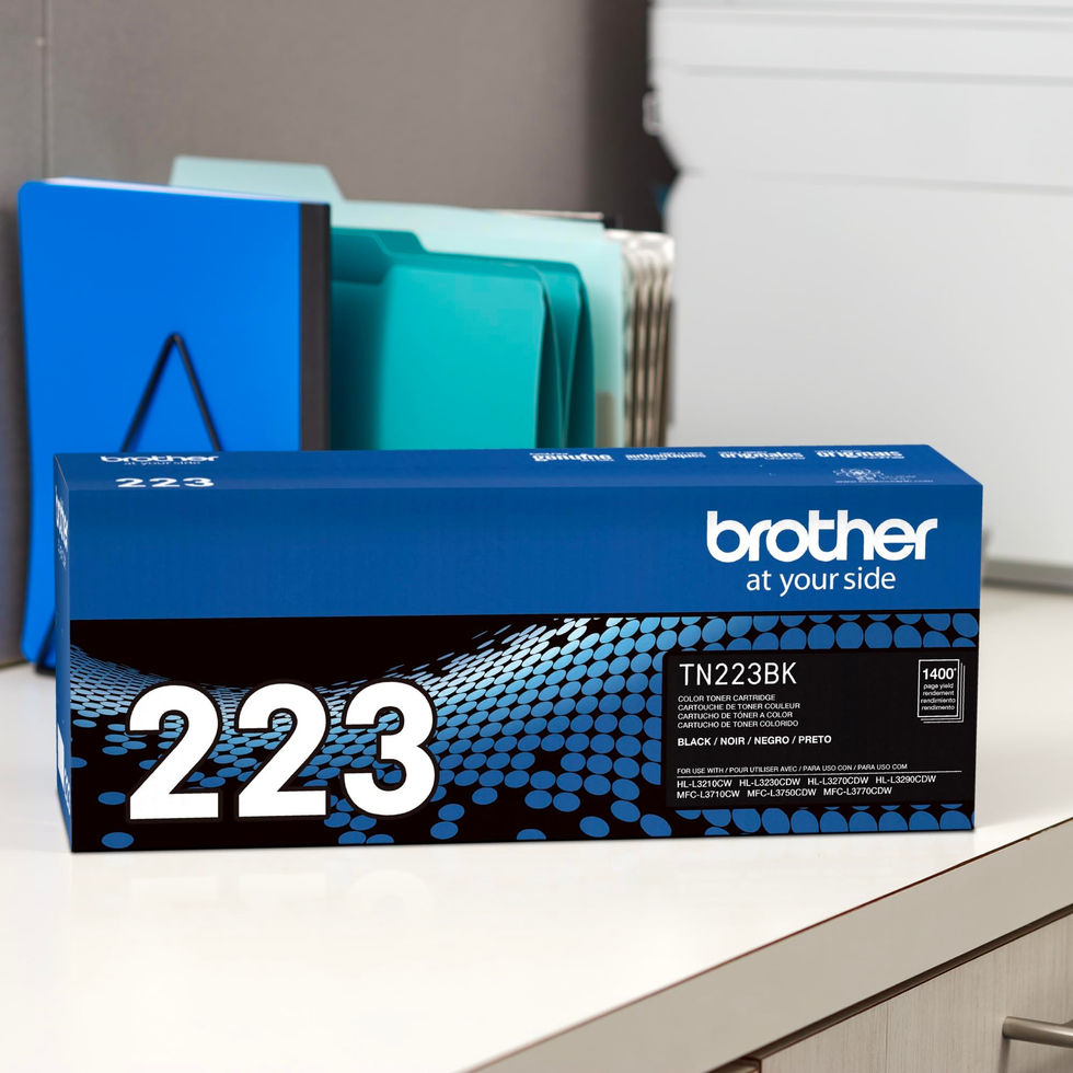 Brother TN223BK Standard Black Toner Printer Compatibility Chart