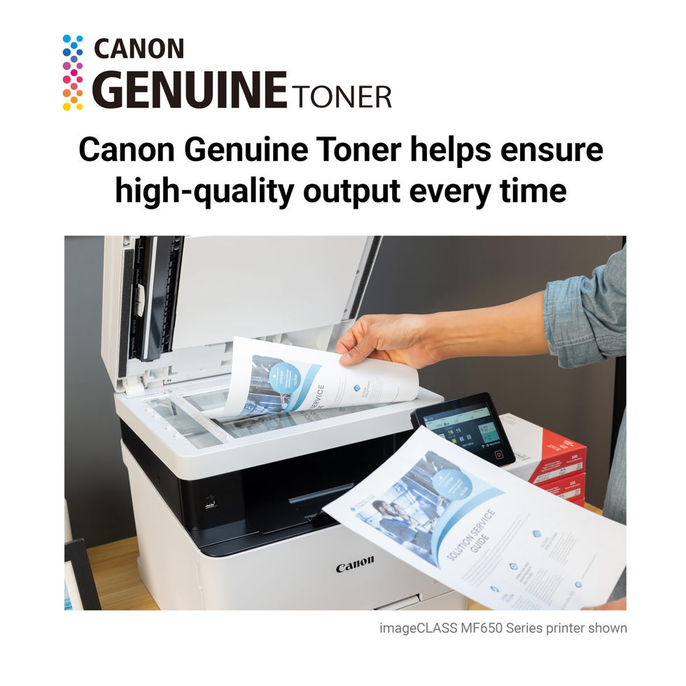 Canon Genuine 045 Magenta Toner Cartridge - product packaging detail