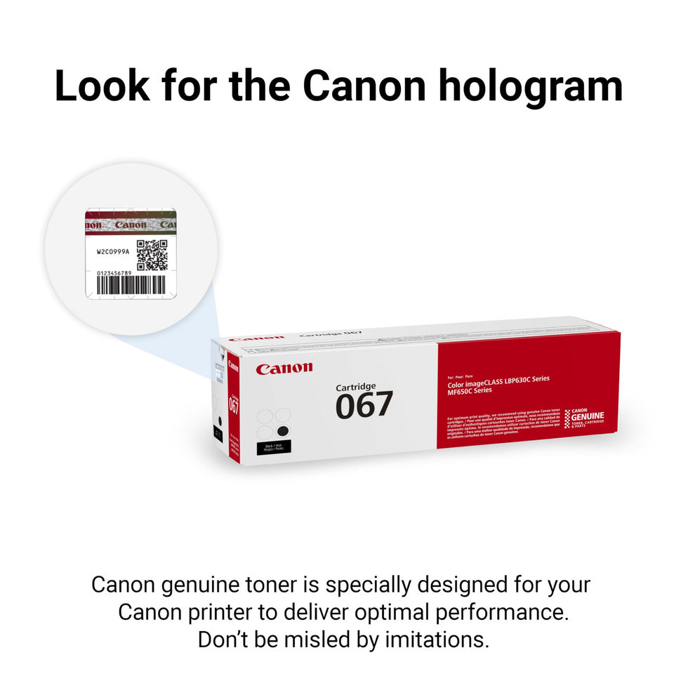 Canon 067H High-Yield Toner Cartridge 4-Pack Bundle - performance details