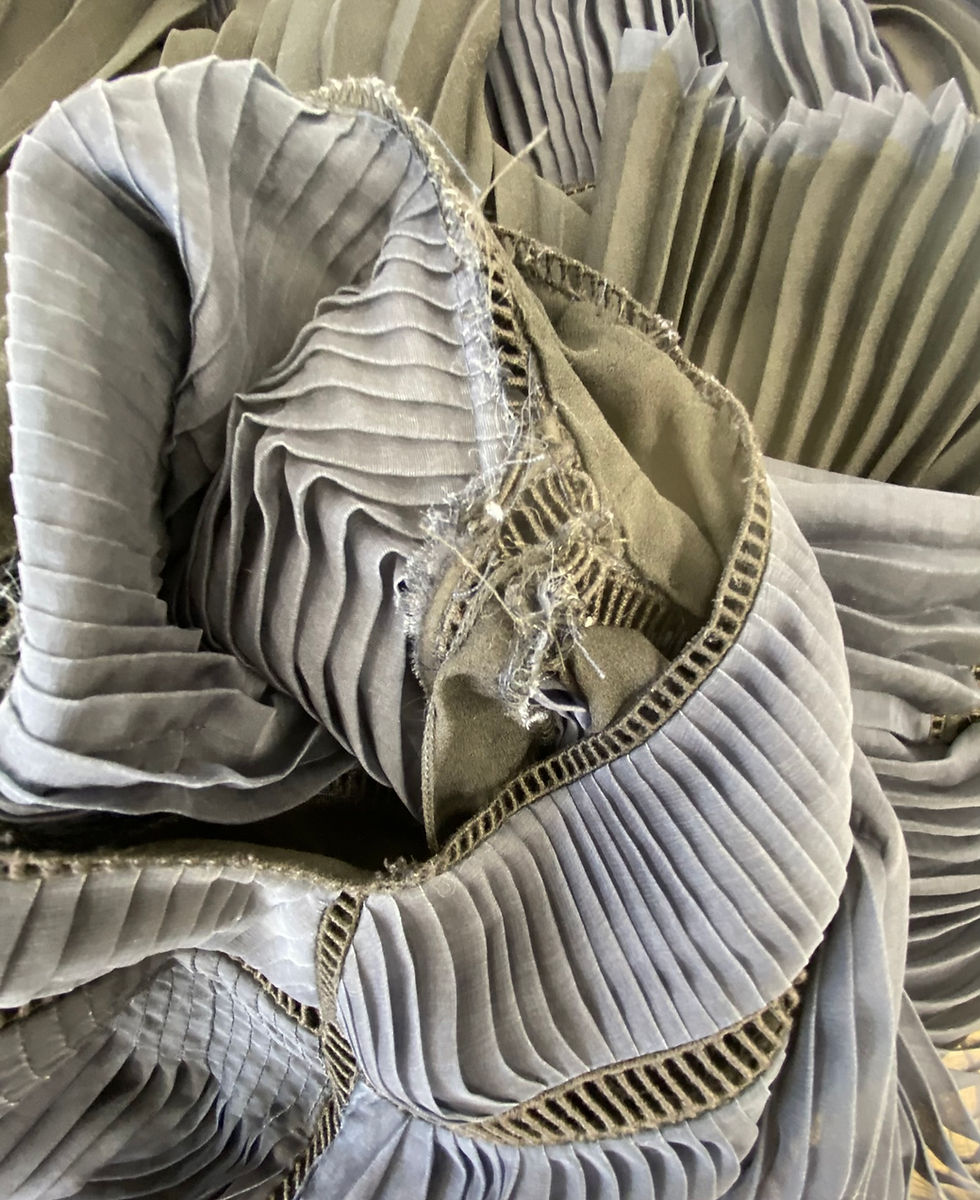 Thumbnail: Chloe SS17 Runway Pleat Dress