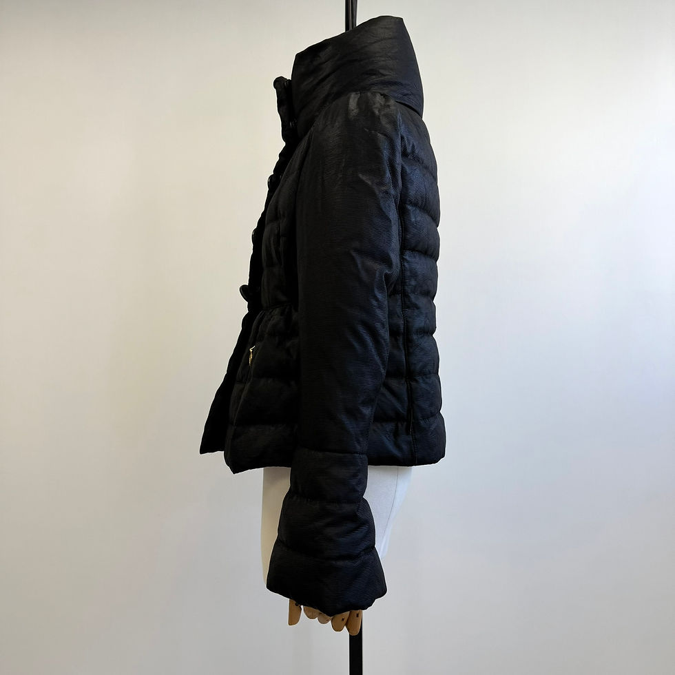 Thumbnail: Moncler Black Kelly Puffer Down Jacket