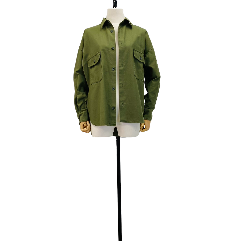 Converse Tokyo Green Shirt Jacket