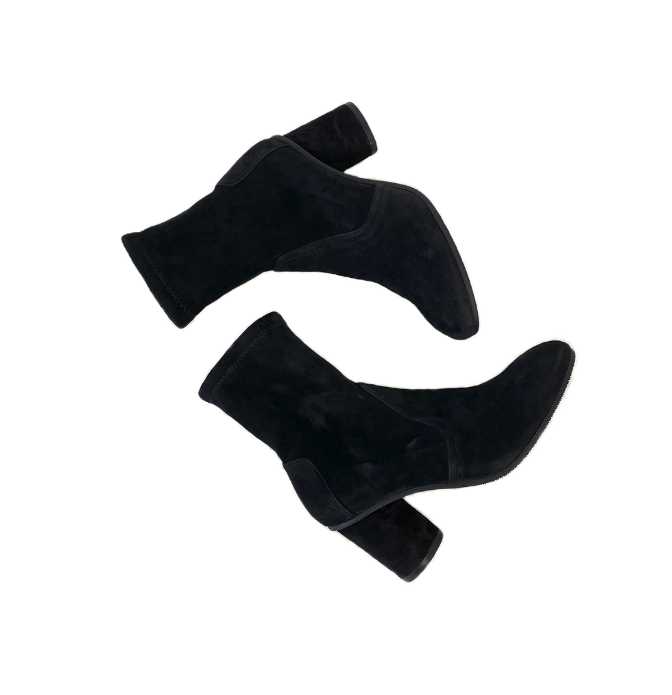 Stuart Weitzman Margot Stretch-Suede Sock Boots