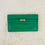 Thumbnail: Hermes Bamboo Green Classic Long Wallet