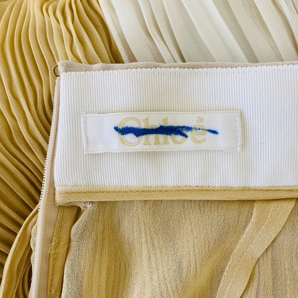 Thumbnail: Chloe Layered Maxi Pleat Skirt