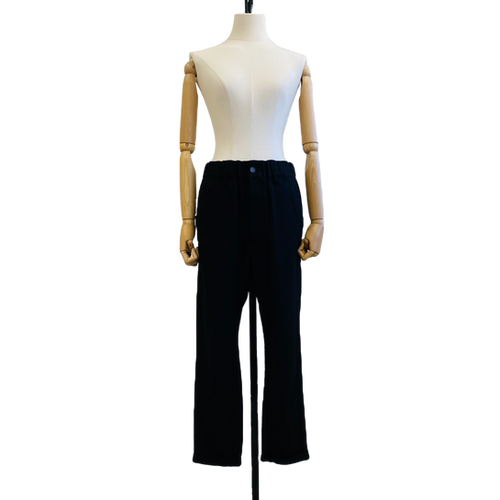 Zucca Drop-Crotch Straight-Leg Wool Pants | Doozy Lux