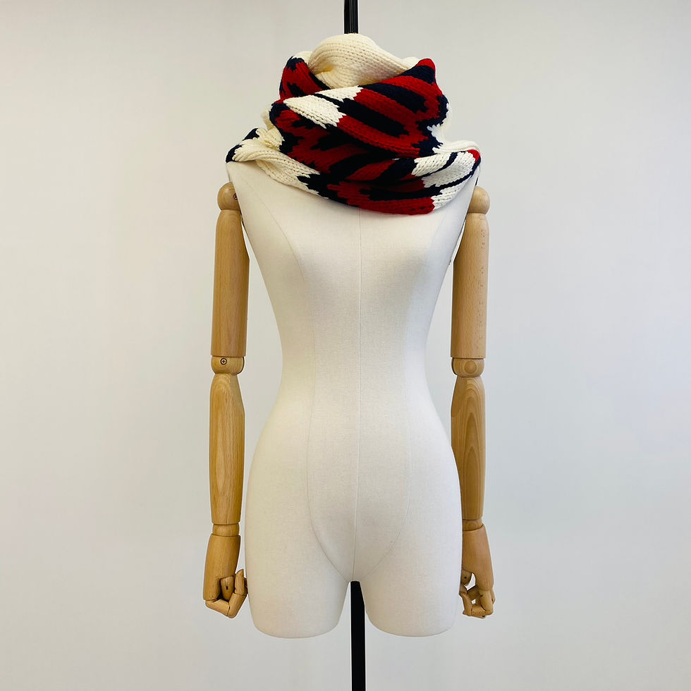 Thumbnail: Chloe Long Chunky Wool Scarf