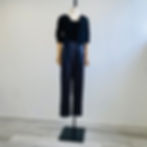 Thumbnail: Prada SS09 Look 6 Black Short Creased Jacket with Front Ribbon Ties