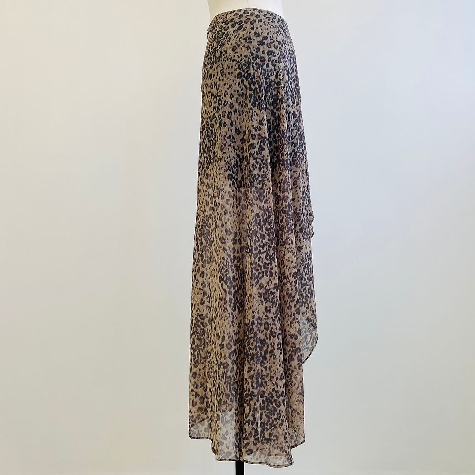 Thumbnail: AllSaints Leopard-Print Slvina Patch Skirt
