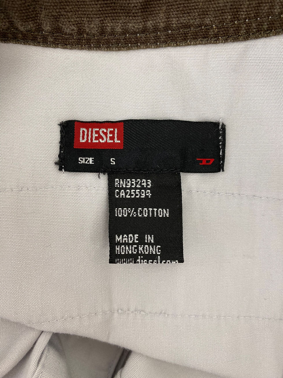 Thumbnail: Diesel Buttoned Shirt Jacket with Zip Pockets