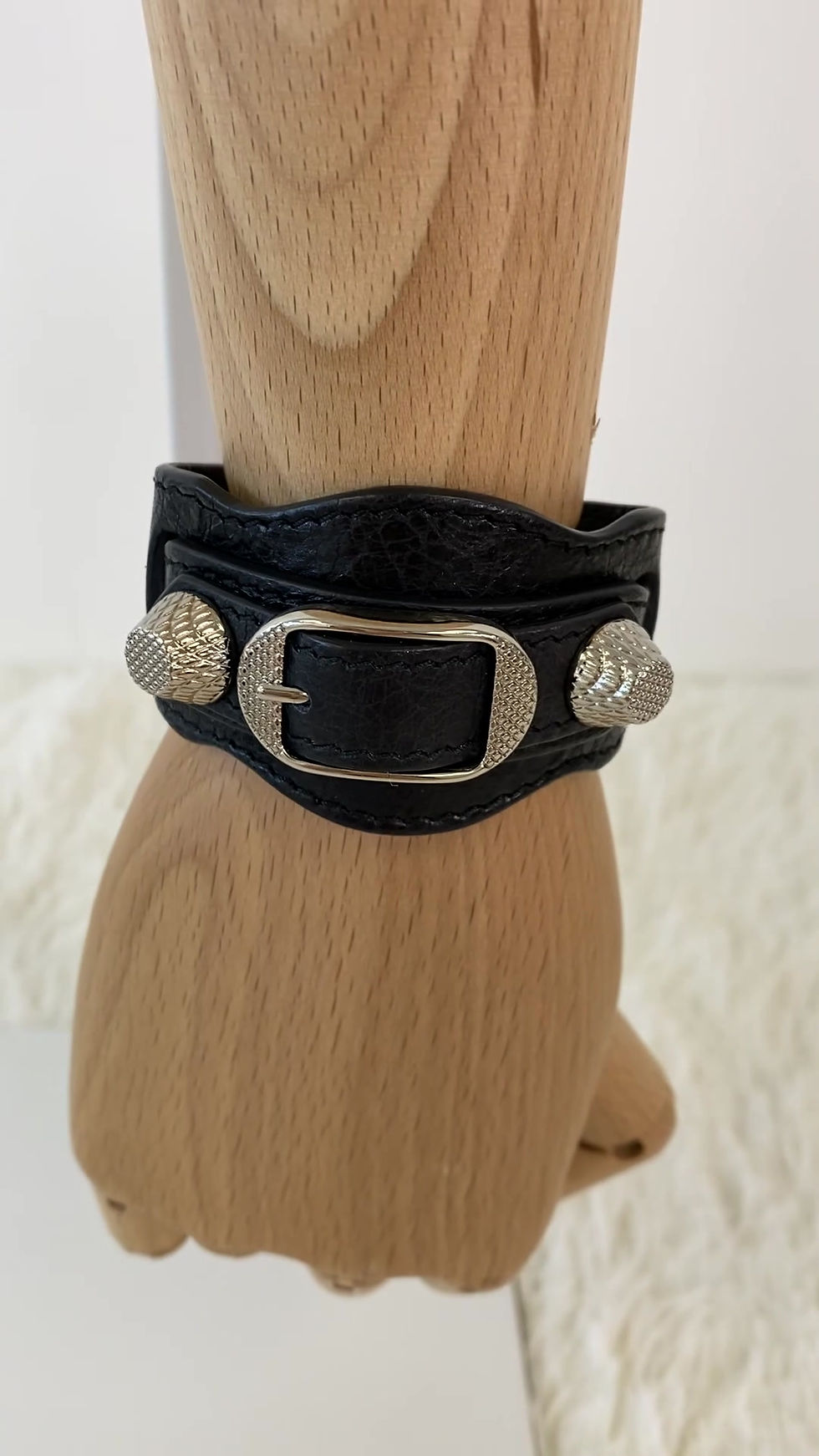 Thumbnail: Balenciaga Arena Giant Stud Classic Bracelet