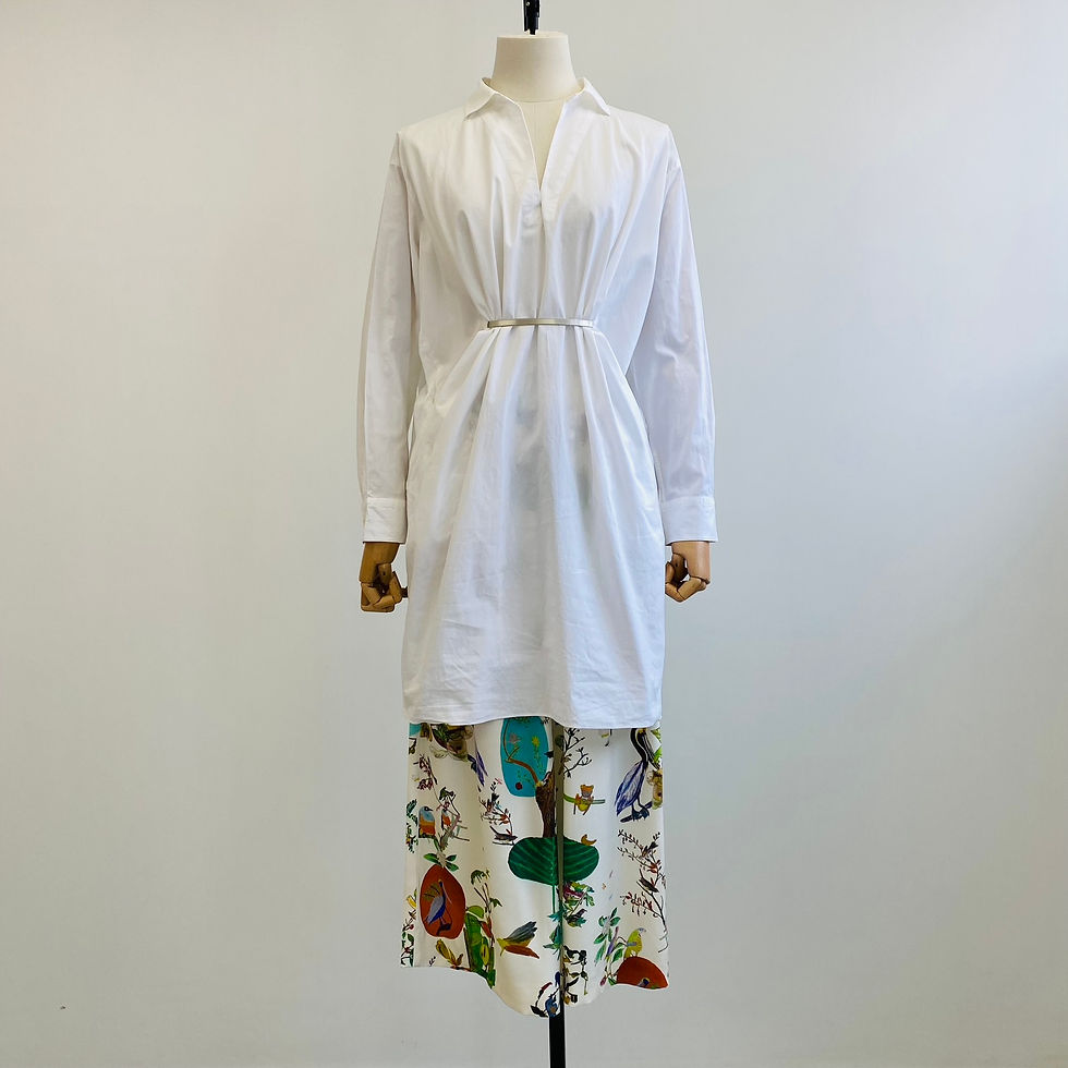 Thumbnail: Sakayori White Shirt Dress