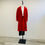 Thumbnail: EDIT Oversize Red Wool Coat