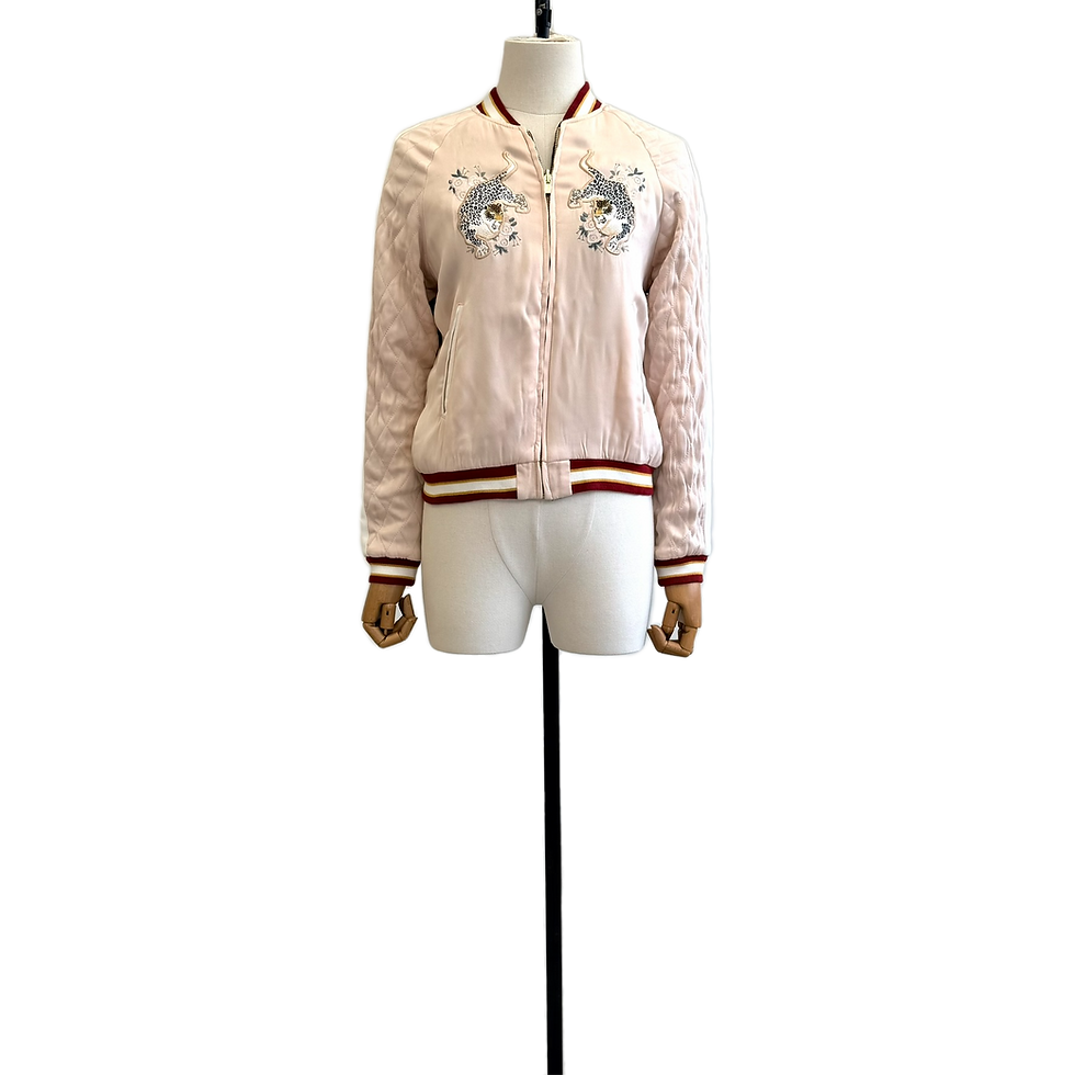 Chloe Kids' Reversible Bomber Jacket