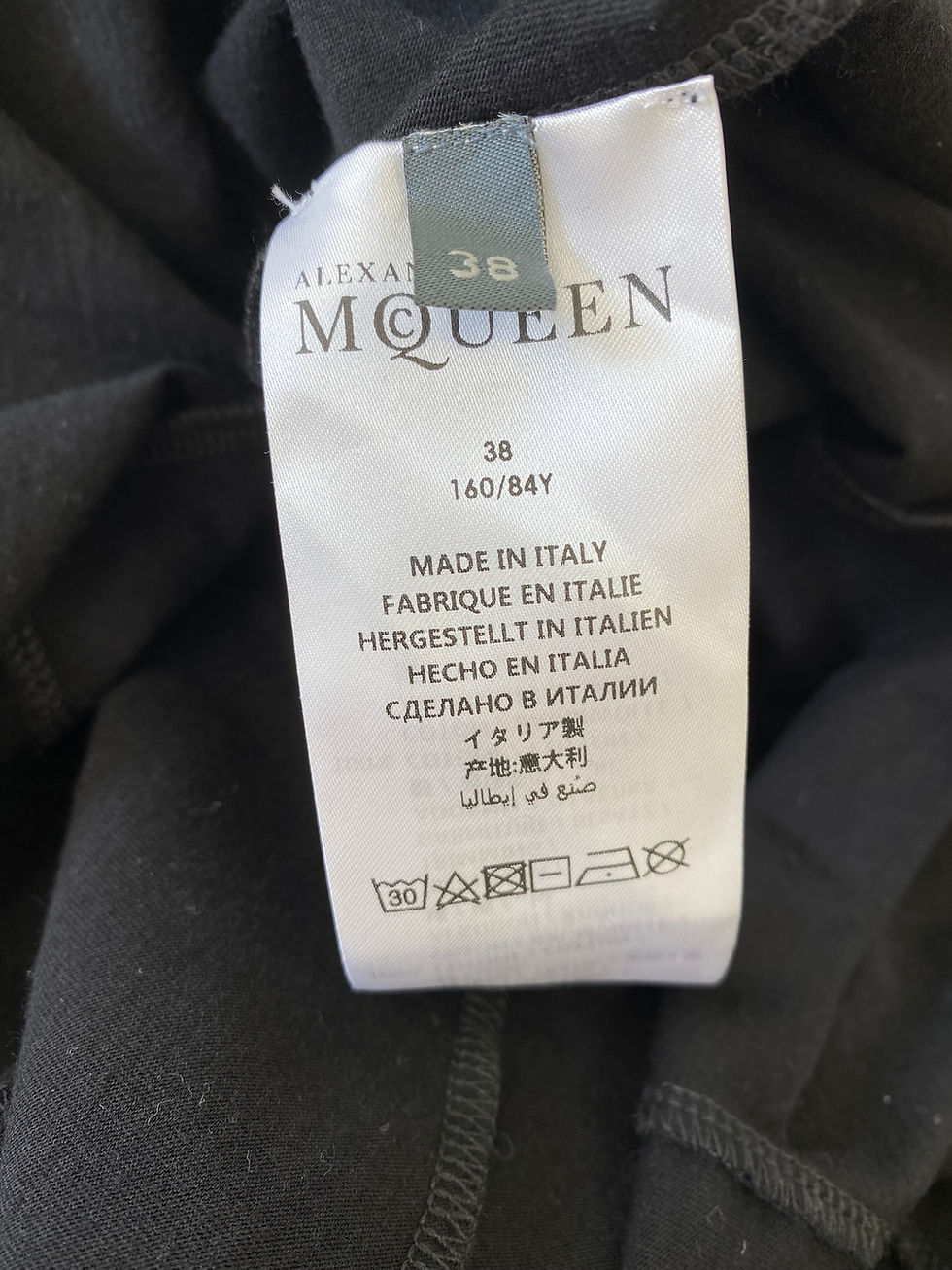 Thumbnail: Alexander McQueen Opened Sleeves Photo Print Tee