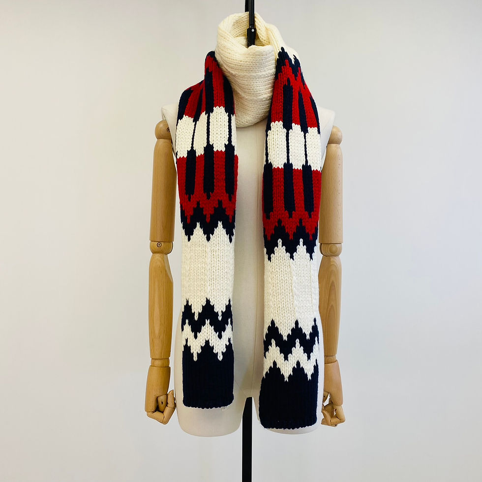 Thumbnail: Chloe Long Chunky Wool Scarf