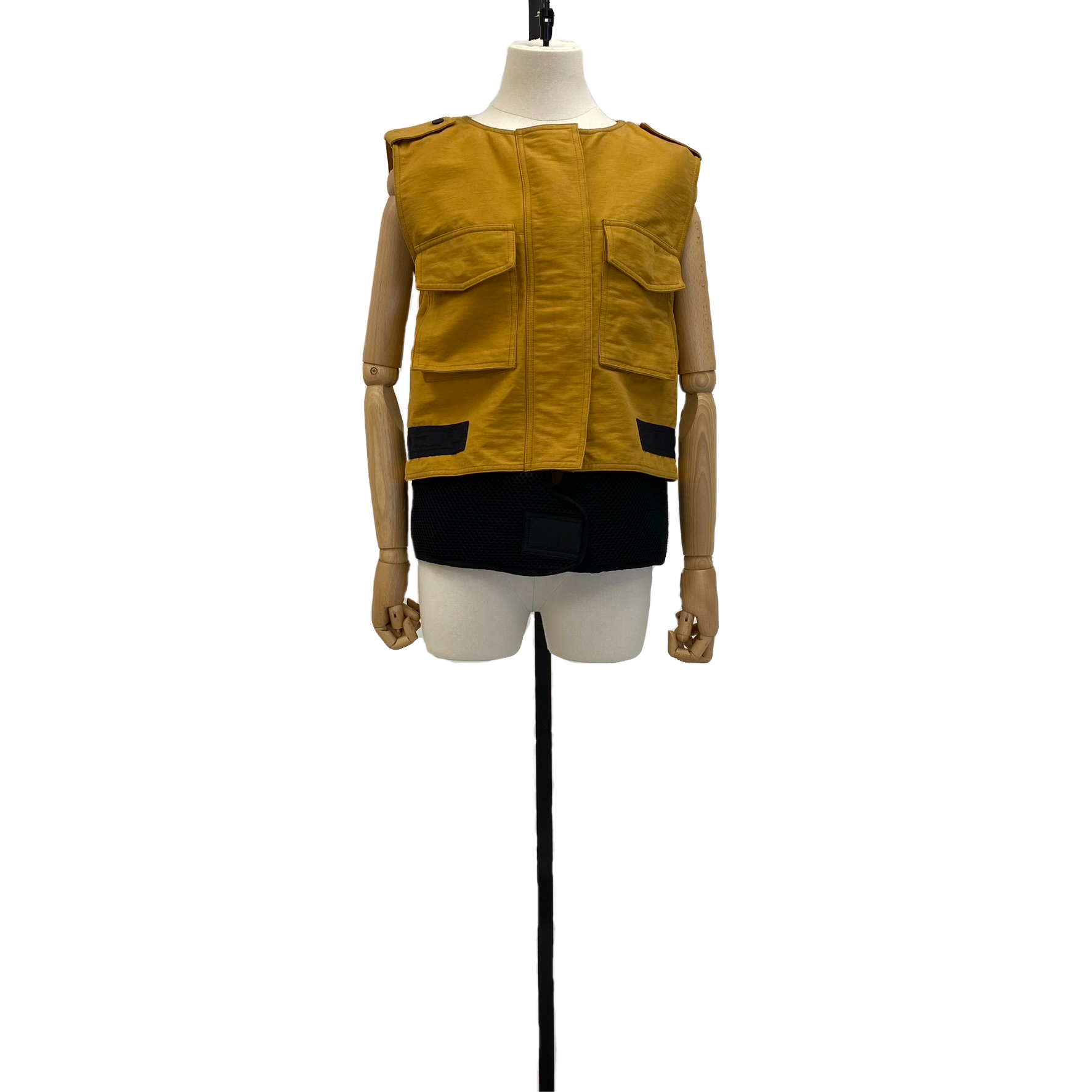 Alexander Wang Mustard Cargo Vest
