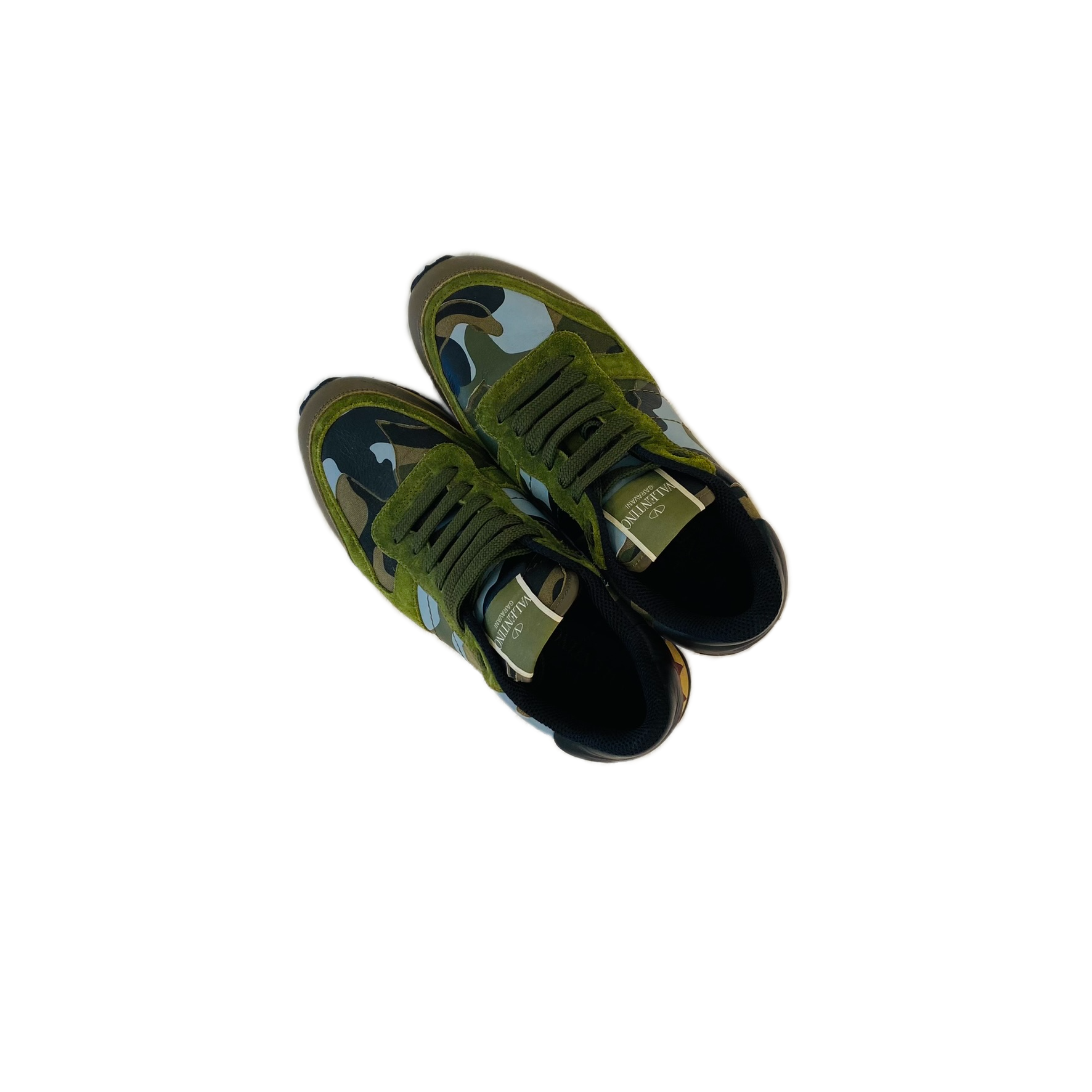 Valentino Garavani Camouflage Rockrunner Sneakers