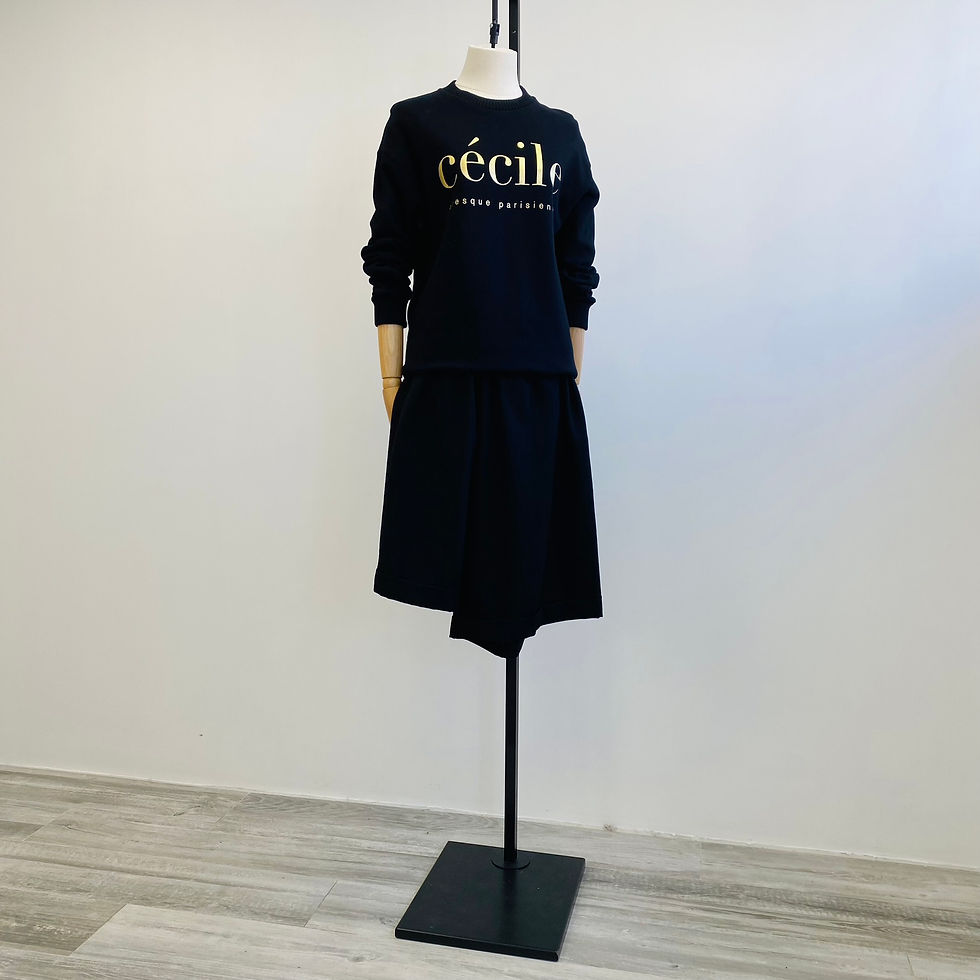 Thumbnail: Etre Cecile Gold Font Logo Sweatshirt