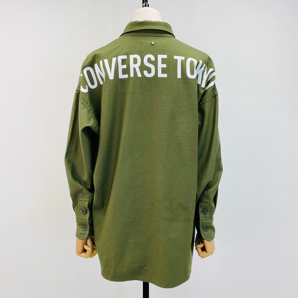 Thumbnail: Converse Tokyo Green Shirt Jacket