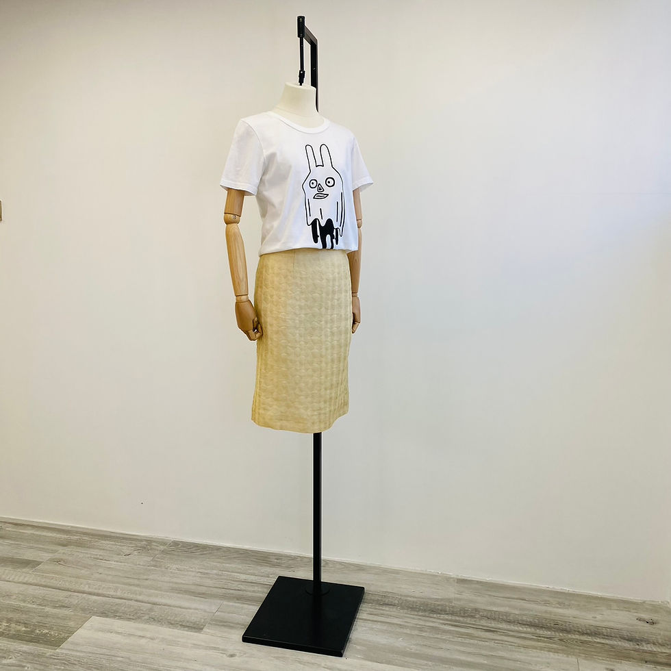 Thumbnail: Miu Miu Jacquard Pencil Skirt