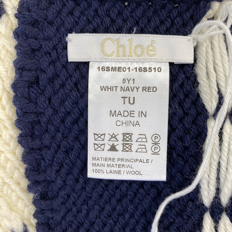 Thumbnail: Chloe Long Chunky Wool Scarf