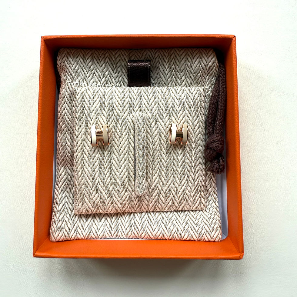 Thumbnail: Hermes Mini Pop H Rocabar Earrings