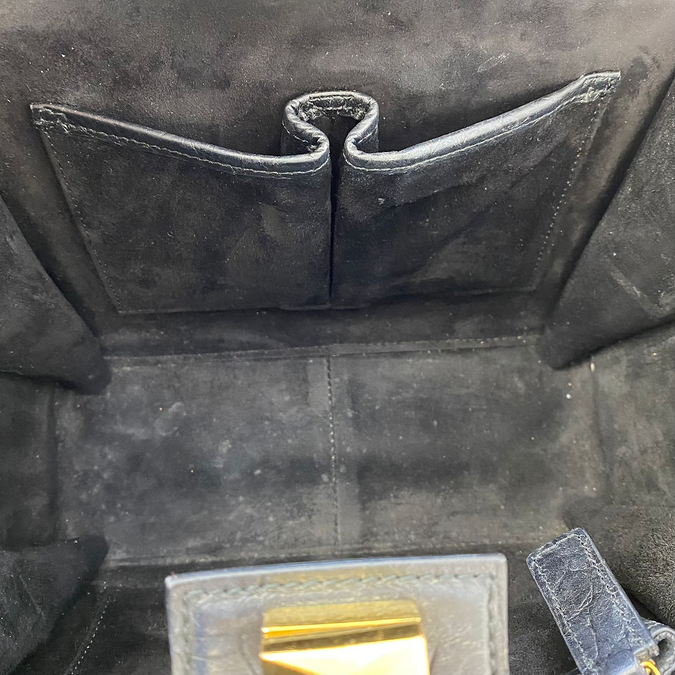 Thumbnail: Alexander McQueen Croc-Embossed 'The Box' Shoulder Bag