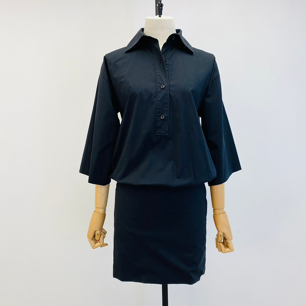 Thumbnail: Club Monaco Black Shirt Dress