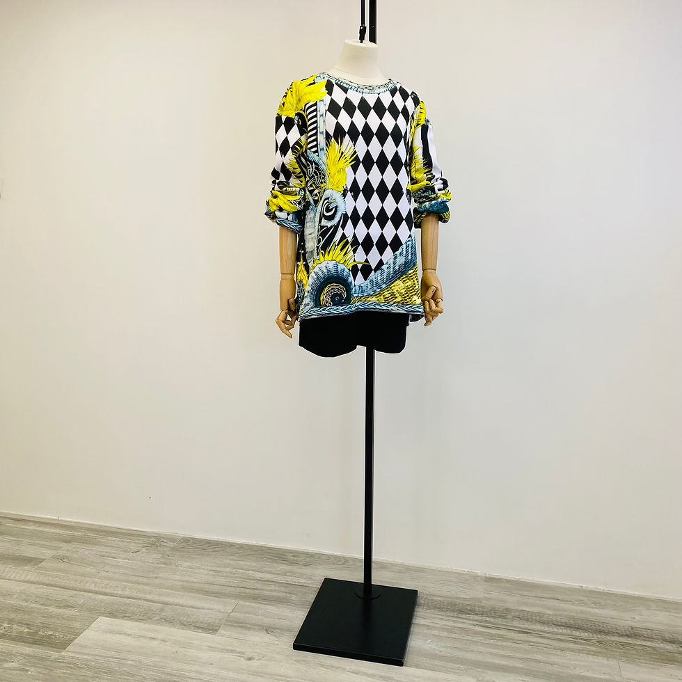 Thumbnail: Balmain Neoprene Printed Sweatshirt