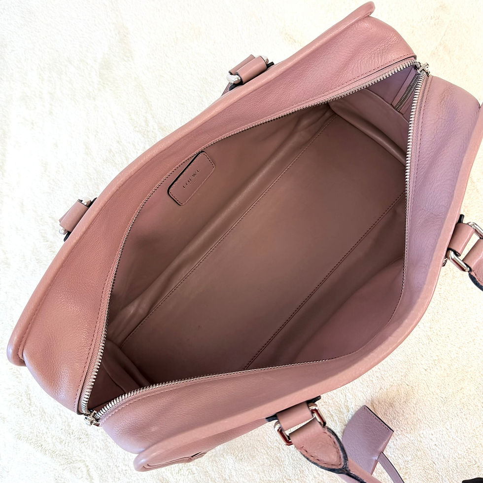 Thumbnail: Loewe Medium Pink Amazona Tote Bag